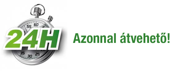 azonnal átvehető!