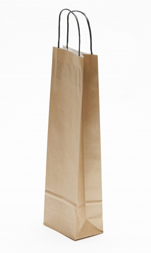 Papírtáska Italos Sodrottfüles Arany 13x7.5x36 