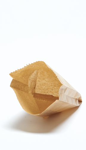 Éltalpas papírzacskó barna 1,5kg