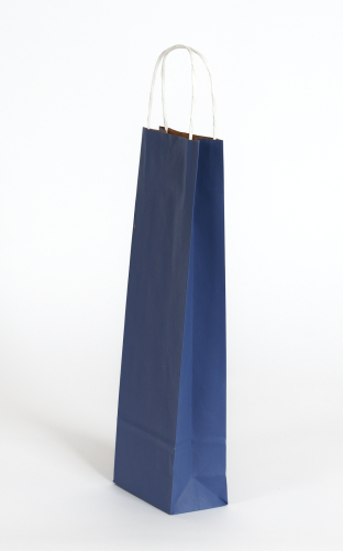 Papírtáska Sodrottfüles Királykék 13x7.5x36